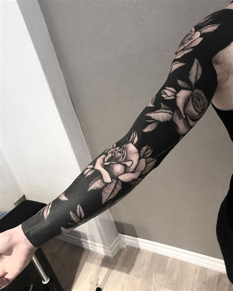 forearm dark tattoo